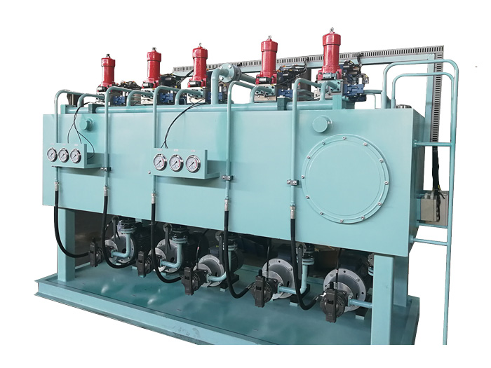 Hydraulic station of ring rolling machine