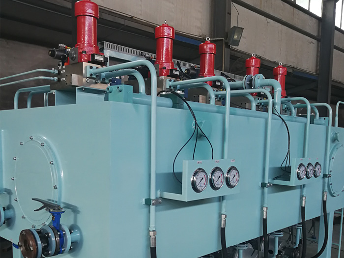 Hydraulic station of ring rolling machine