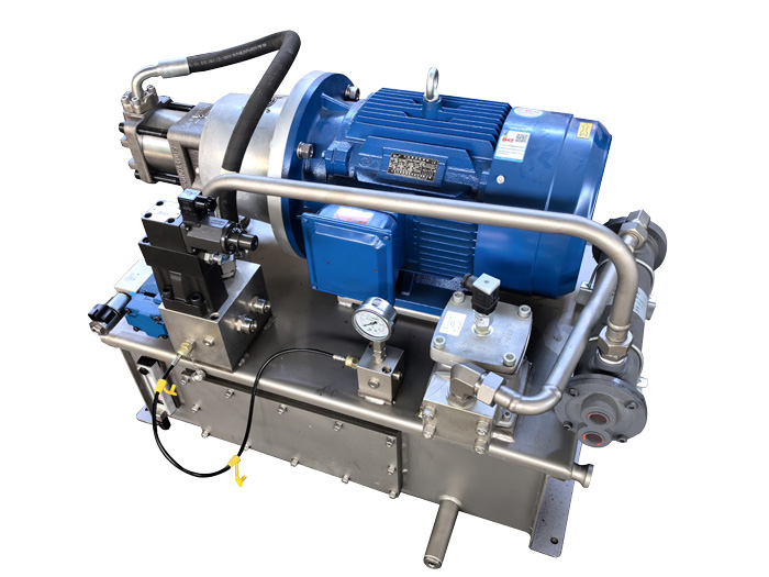 Stainless steel hydraulic station