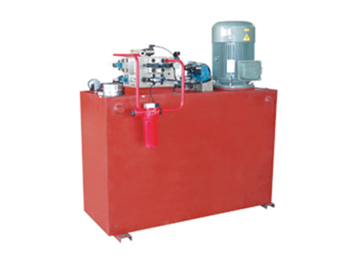 SMC cylinder hydraulic press system