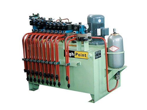 Multi cylinder control hydraulic control station