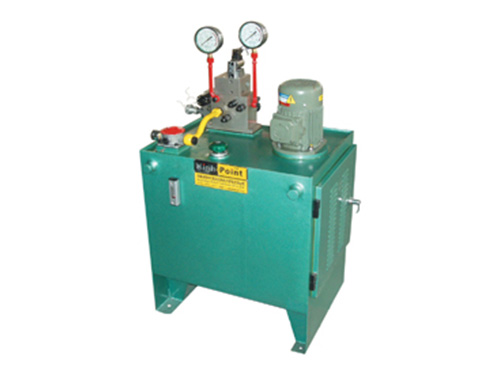 Mining winch hydraulic station